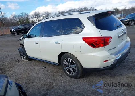 2017 Nissan Pathfinder Sl z USA, uszkodzony, nr VIN 5N1DR2MM5HC901726